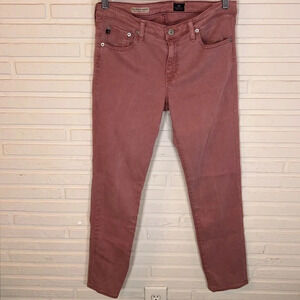 Ag Adriano Goldschmied The Stevie Ankle Slim Straight Jeans, Women’s Size 30